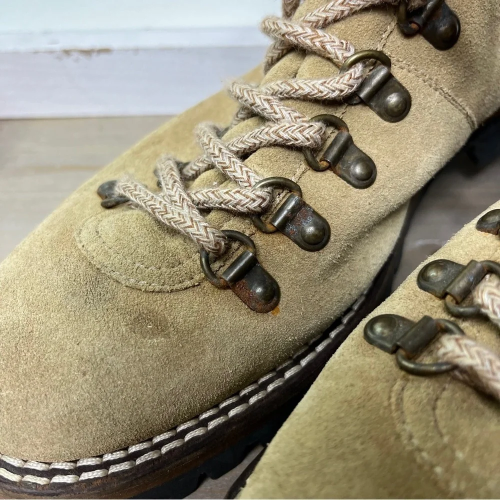 TAFT Viking Boots EU41 US8 /W10 Suede Vibram Hiking Combat Rugged Outdoor Spain